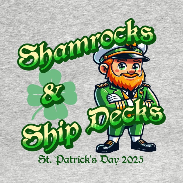 Shamrocks And Ship Decks Cruise Wear St Patrick's Day 2025 by Yesteeyear